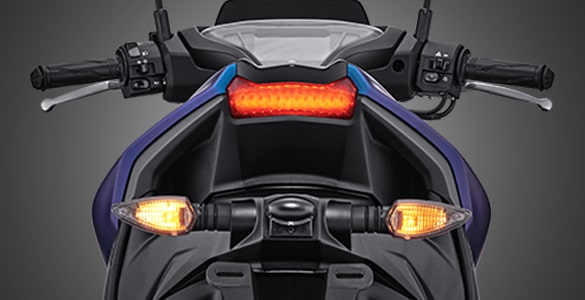 Sporty-Integrated Rear Handle Grip